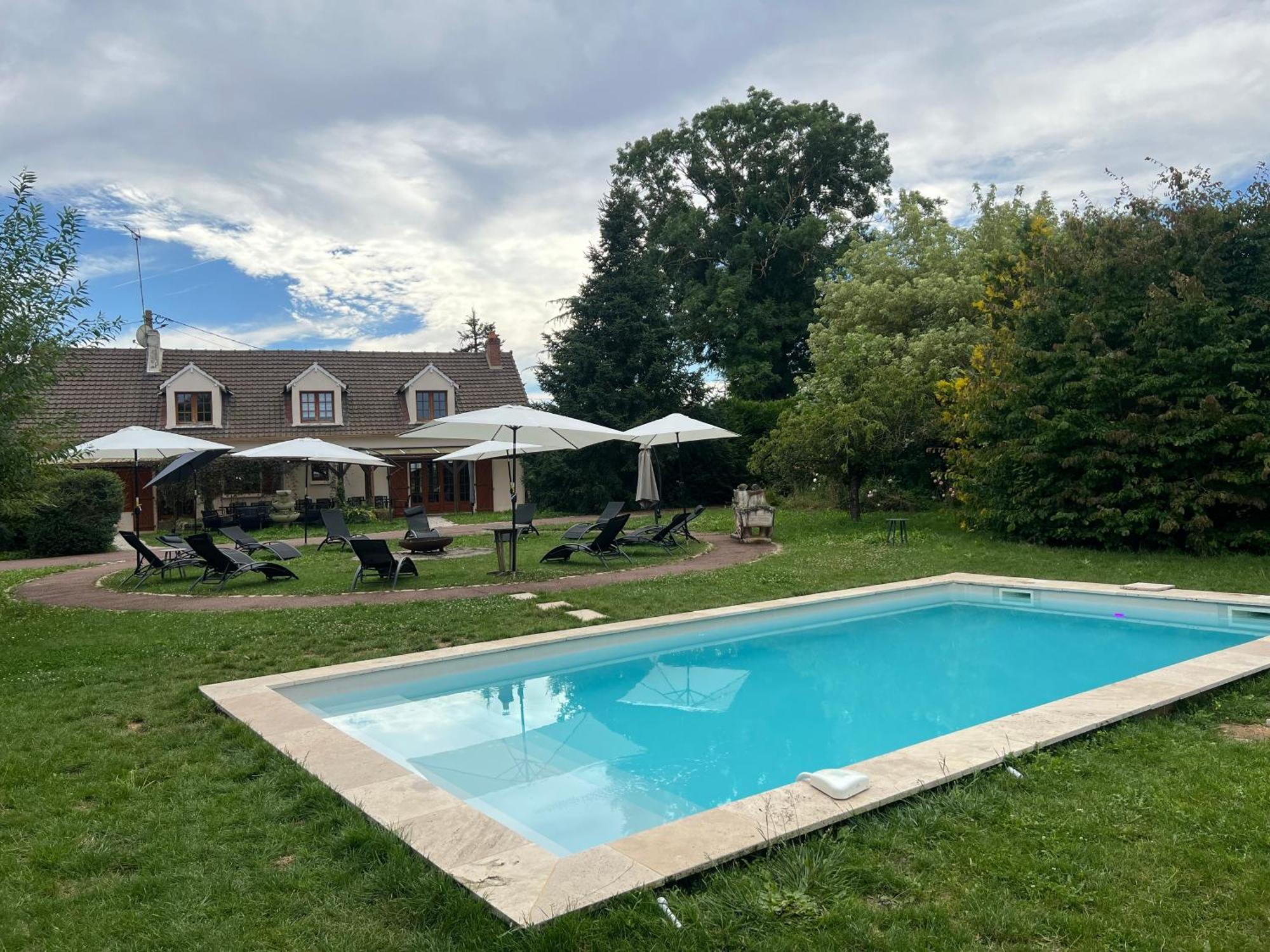 La Cle Des Champs - Les Grais 1H10 De Paris Vila Bazoches-sur-le-Betz Exterior foto